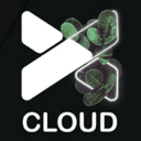 Logo do app XCloud para IPTV Smarters Pro