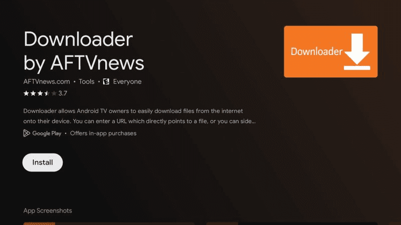 Instalar o app Downloader na Android TV e Fire TV Stick para o IPTV Smarters Pro