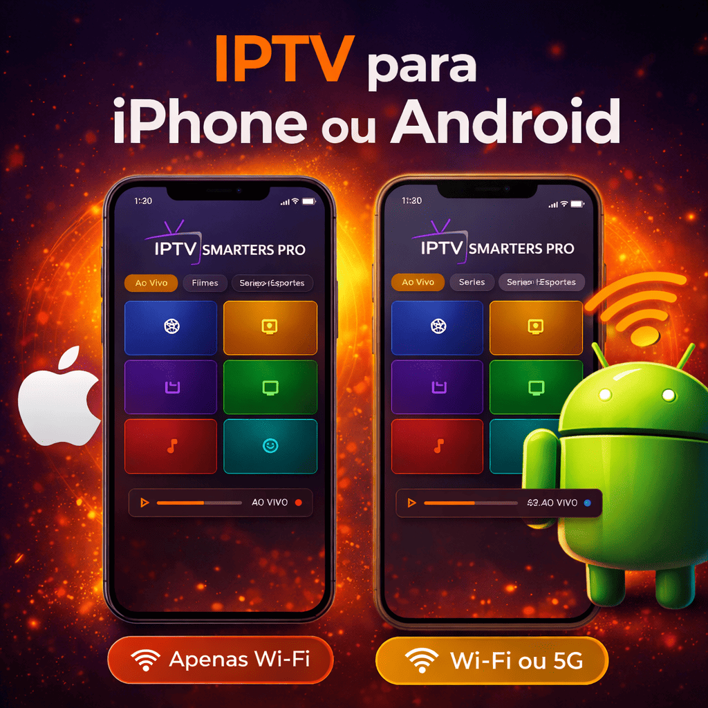 iptv para celular qual app escolher?