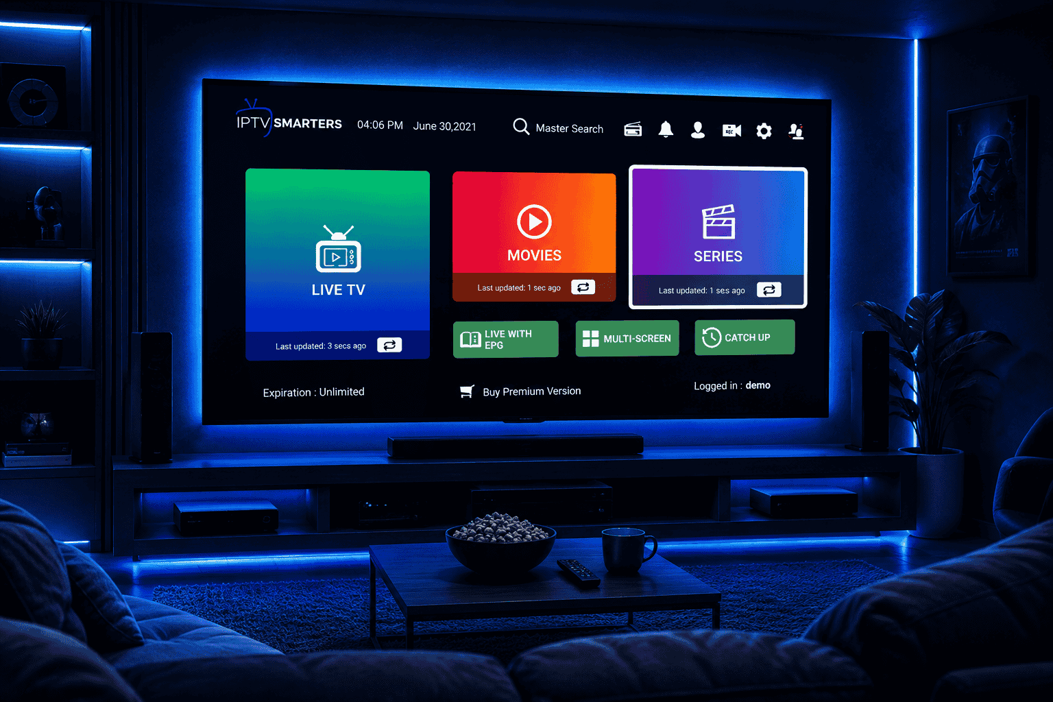 iptv smarters player na roku tv - instalação via modo desenvolvedor